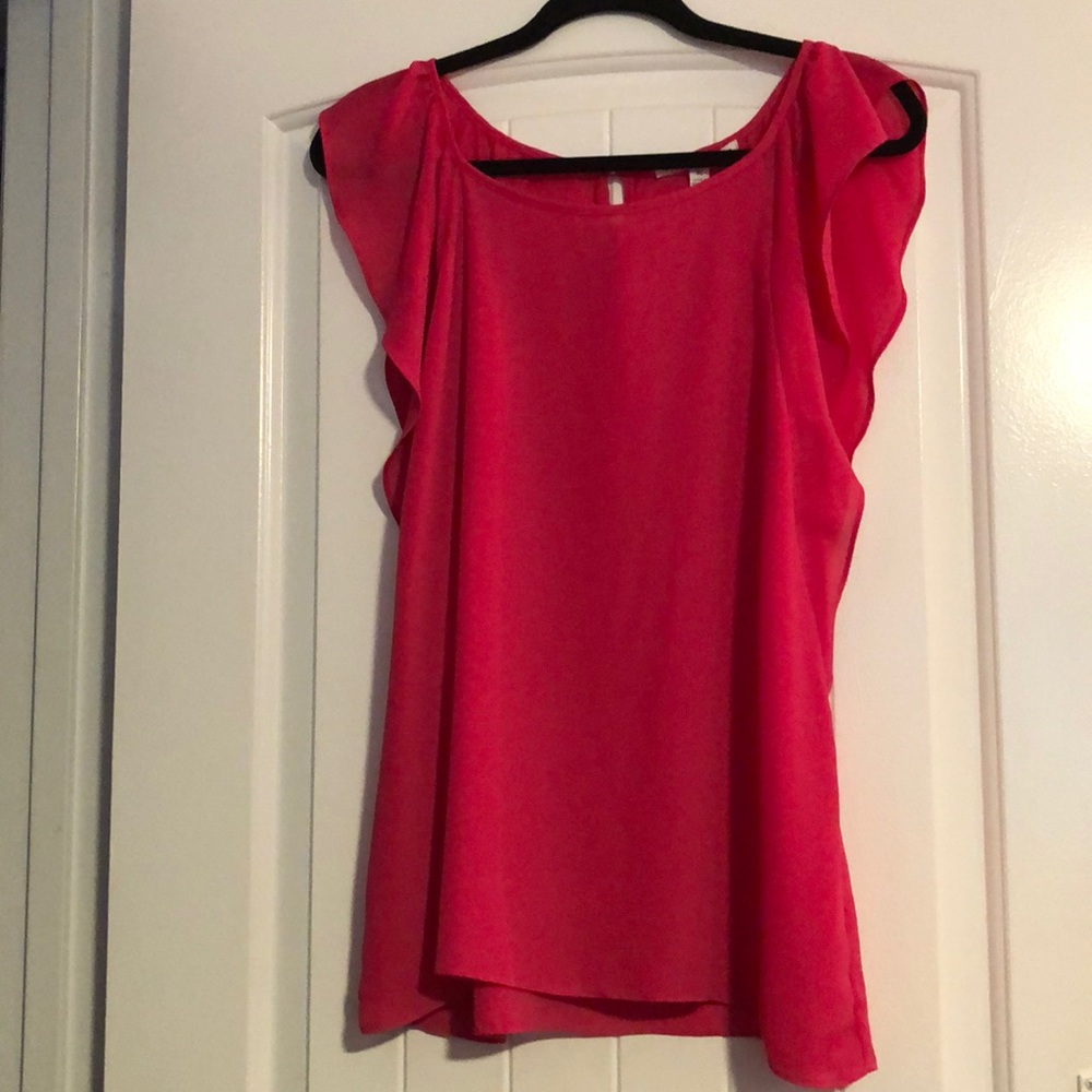 Violet + Claire - Pink Blouse, Size XL